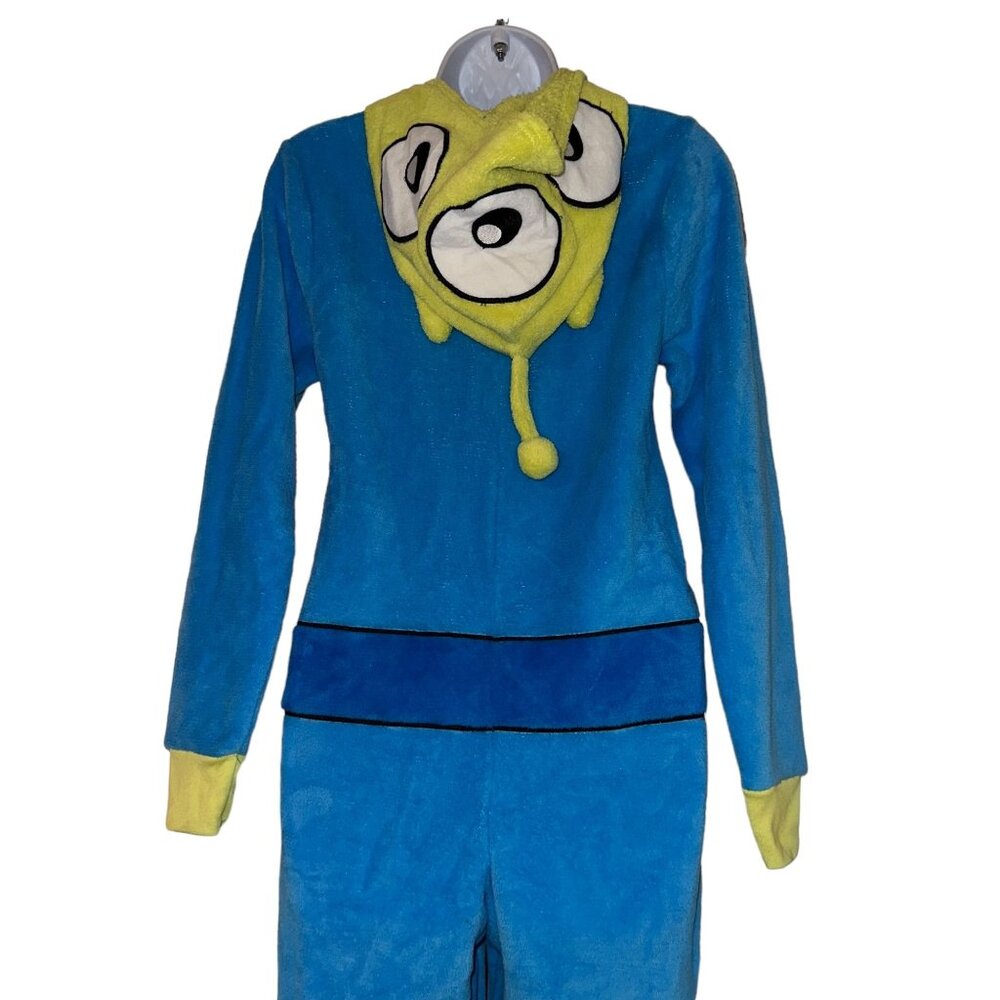 Disney Toy Story Alien Pajamas Womens XS Little Green Men Costume PJs Unionsuit - Picture 7 of 9